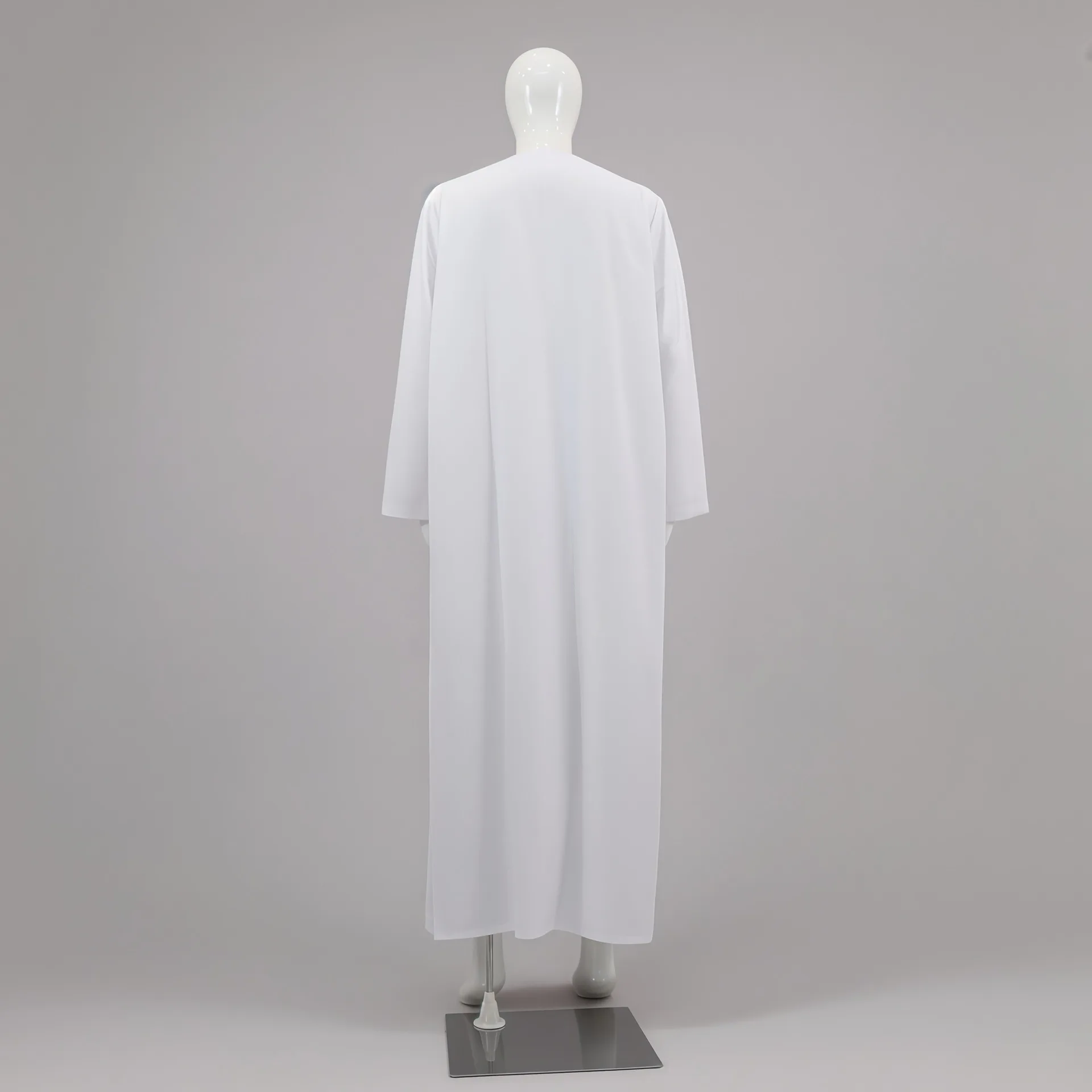 Mens Musulmano Jubba Thobe Manica Lunga Veste Abaya Casual Maschio Islam Arabo Caftano per Gli Uomini Abito S saudita Arabo Thoub Marocchino Caftano