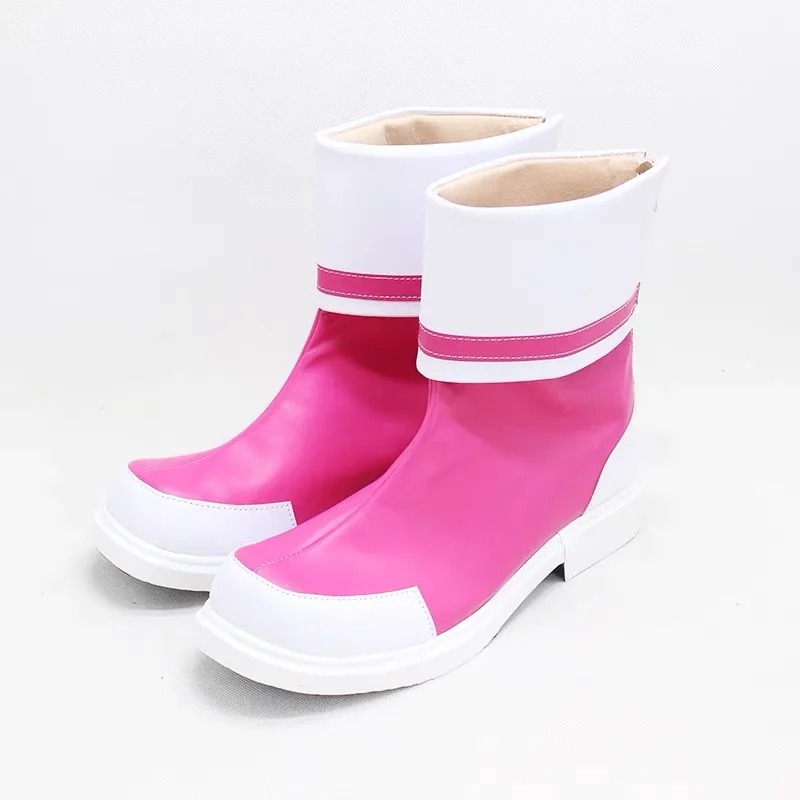 Powerpuff Cosplay Mädchen Schuhe Blossom Buttercup Bubbles Schuhe Stiefel Halloween