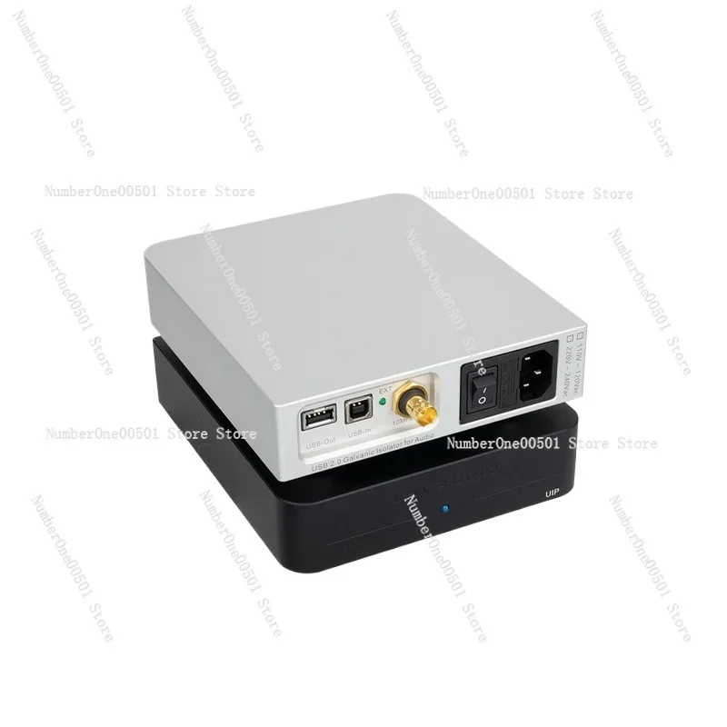 LHY PC HIFI Fever Audio USB Purification Isolator ADuM4165 High-Speed 480MOscillator OCXO Clock Input