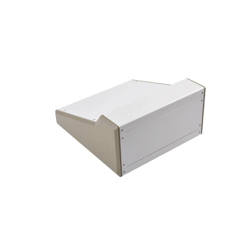 1 PCS Bahar Enclosure Iron Case Wire Junction Box Instrument Shell Sloping Cover Desk Top Enclosure SIZE 300X150X450MM BDA 40003