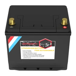 65D23L/R Motor Car battery Jump Starter 12V 40AH CCA1100A LiFePO4 Rechargeable lithium battery pack With BMS Voltage Protection