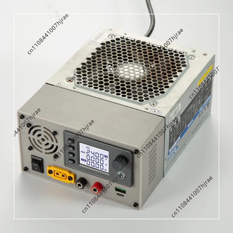 The Old ATX Computer Power Supply Was Upgraded To An Adjustable Power Supply and PD100W Fast Charging SW3518 Module, SK120x150c