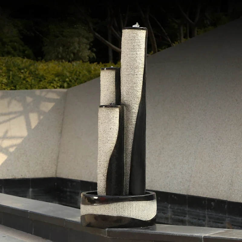 

Fountain Decoration Geomancy Decoration Opening and Housewarming Gift Crafts Bonsai