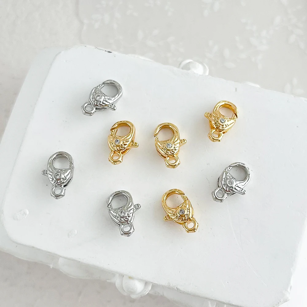 

Сердечный дизайн 7*12 мм 30 шт. фурнитура и компоненты для ювелирных изделий/разъемы/ручная работа/аксессуары «сделай сам»/застежки и крючки для омаров # 195735