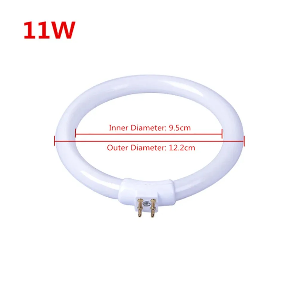 T4 Annular หลอด Anti-4-Pin 11W 110V และ220V แว่นขยาย Light G10q ขนาดเล็กโคมไฟตั้งโต๊ะหลอดไฟเรืองแสงสีขาว