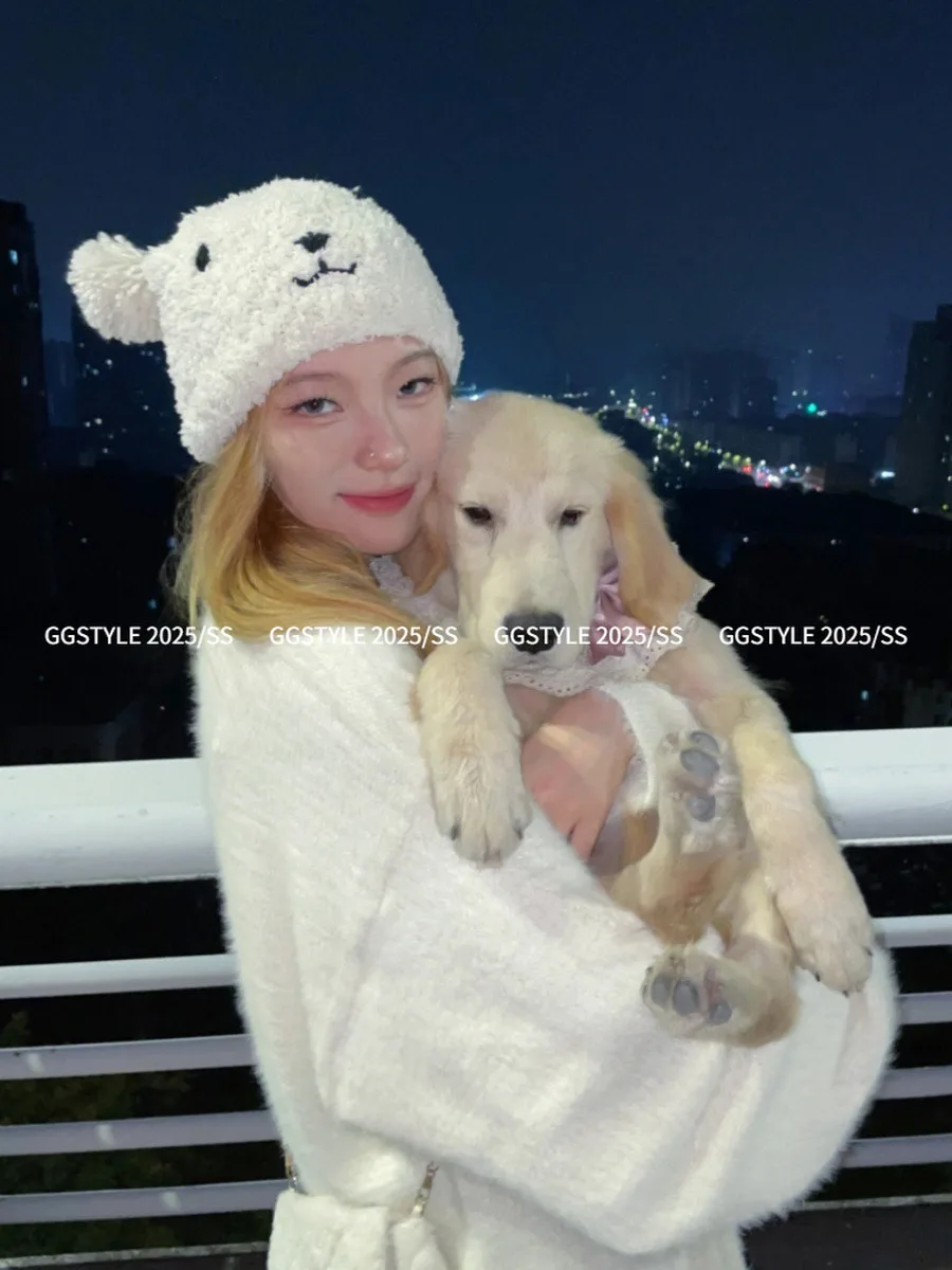 

Свитера Джемперы Пуловеры женские с открытыми плечами в корейском стиле Oversize Street Urban Y2K Harajuku Модная культура Trendy BF