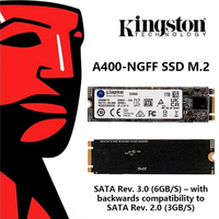 Kingston A400-NGFF SSD M.2 2280 Internal Solid State Drives 2TB 1TB 480G 240G 120G M.2 SSDs SATA Hard Disk for Laptop Desktop PC