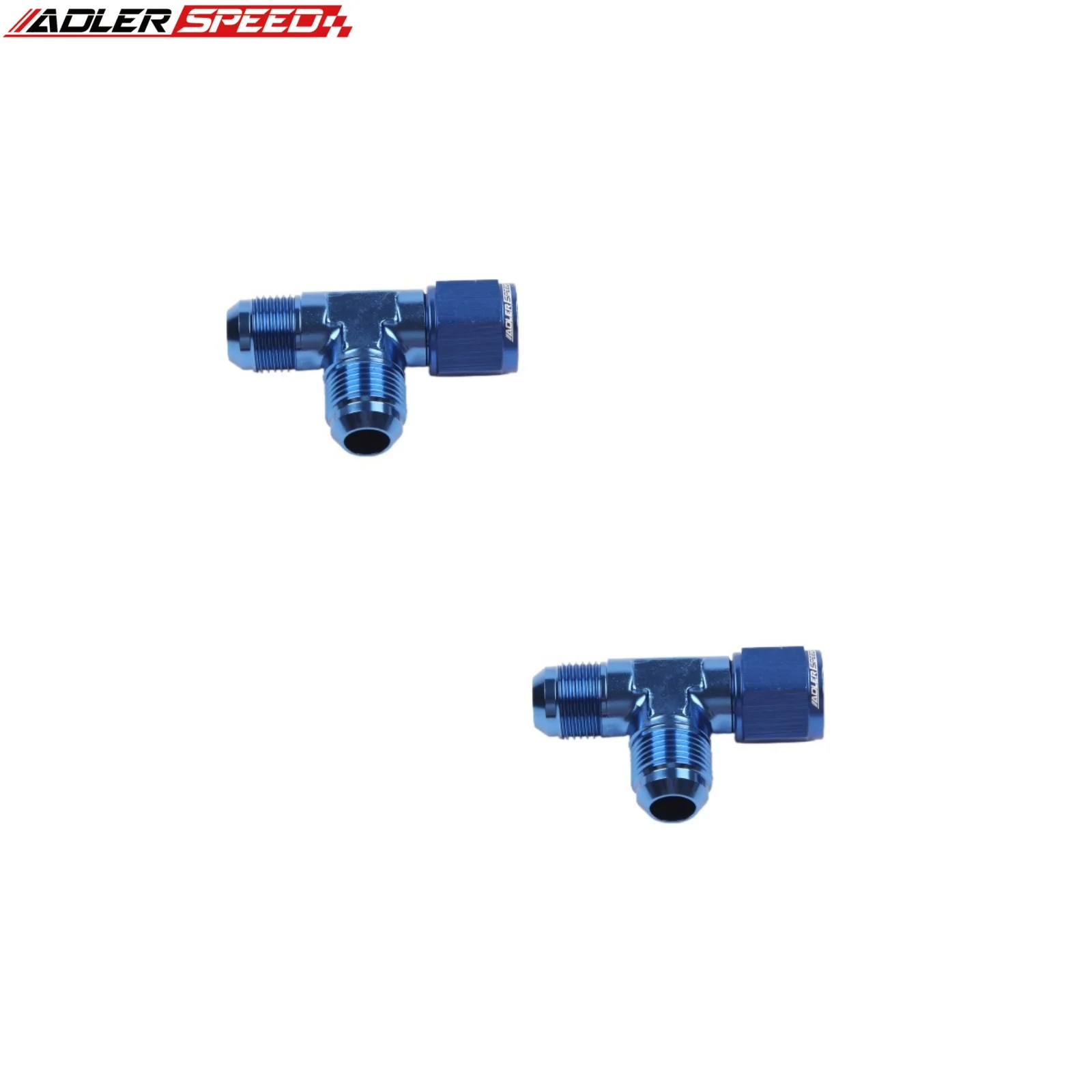 2 قطعة الألومنيوم مضيئة المحملة المناسب AN4 AN6 AN8 AN10 AN12 الذكور مع 4 6 8 10 12 AN أنثى قطب على الجانب محول أسود/أزرق #2