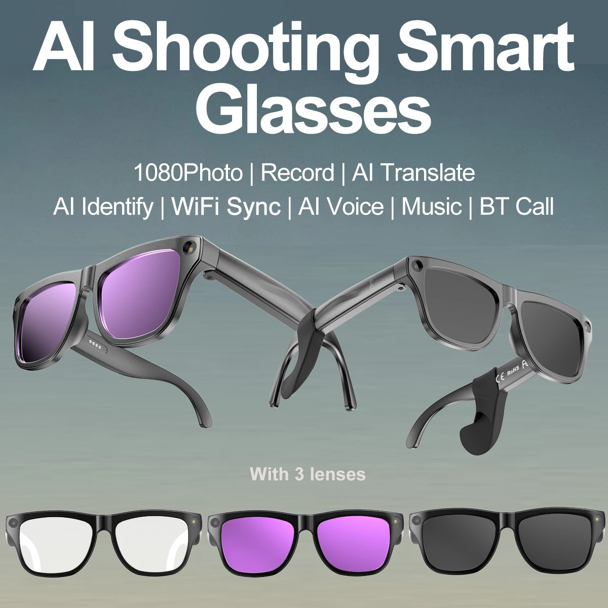 New Smart Glasses V…