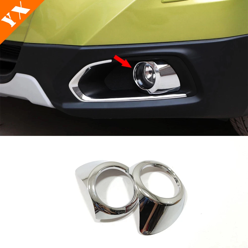 Full Set Chrome Accessories Car Headlight Front Rear Fog Tail Lamp Wiper Handle Cover For Suzuki S-cross Crossover 2014-2021