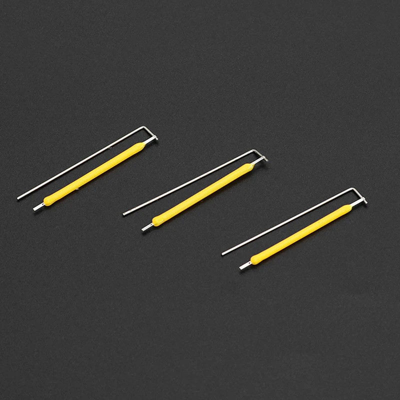 10Pcs 41/57mm 3v Led Filament Bulb Lamp Parts Ceramic Spot Welding Filament Wire Lamp Filament Led Diode Partial Bulb Chip