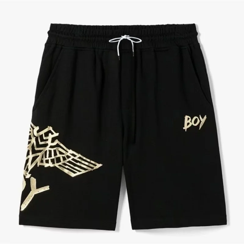 

Men's Breathable Comfort Shorts Casual Hip-Hop Style with Geometric Print Drawstring Waist Pockets Moto Sports Pants