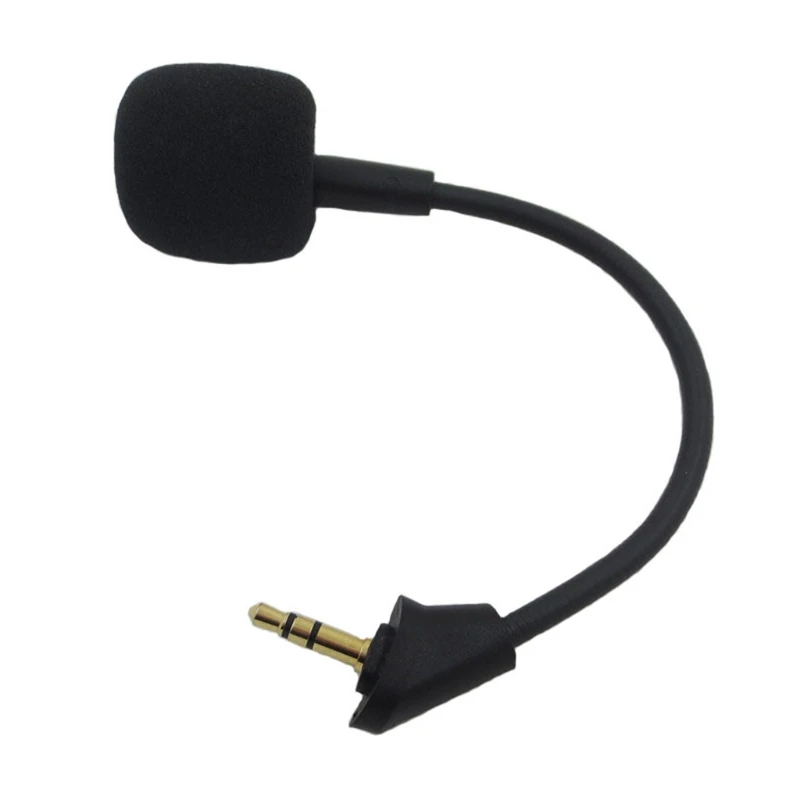 Replacement Mic for Hyper X Cloud for Alpha/Hyper X Cloud for Alpha S Gaming Headset 3.5mm Detachable Microphone K1KF