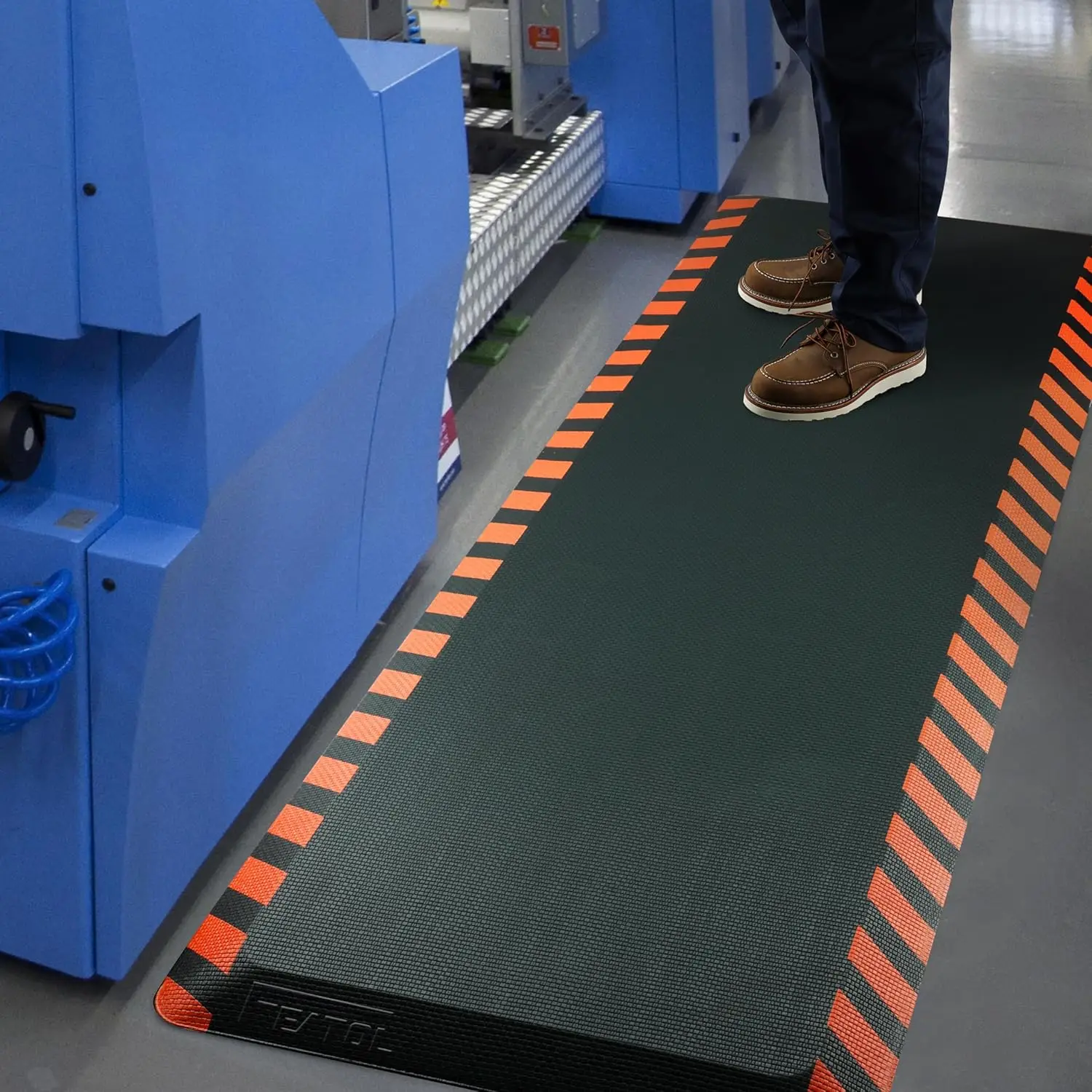 

Anti-Fatigue Standing Mat for Work, Ergonomic Floor Mat with Safety Support for Leg & Back Pain Relief (20" x 59", 2-Pack)