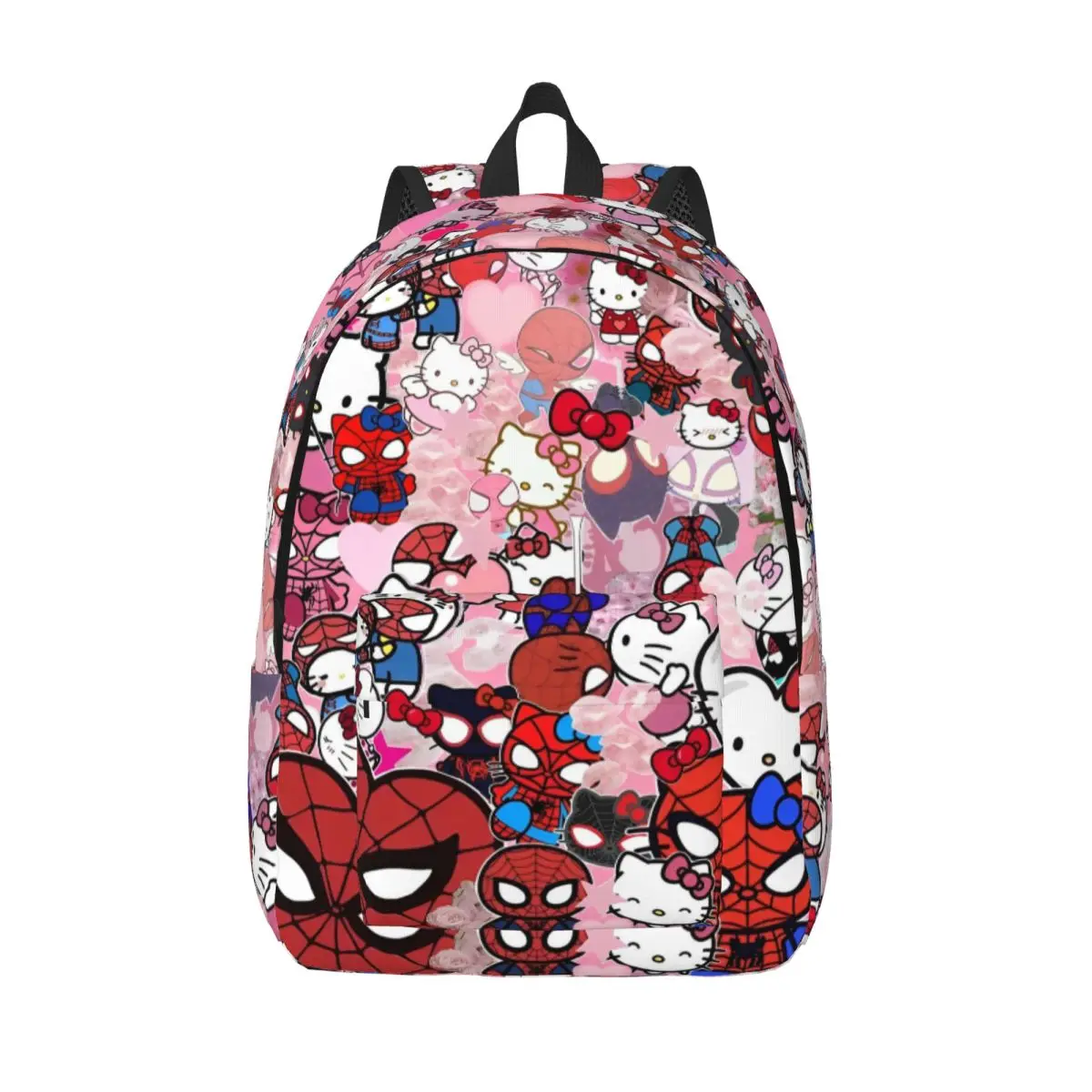 

Cartoon Spiderman Hello Kitty for Teens Student School Book Bags Daypack Middle High College Travel