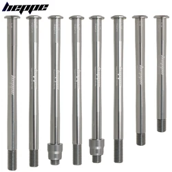 HEPPE Bike Thru Axle MTB Road Bike Shaft Skewer Front Fork 12x100/110 Rear Hub 12x142/148 Ultra Light Thru Axle Titanium Color