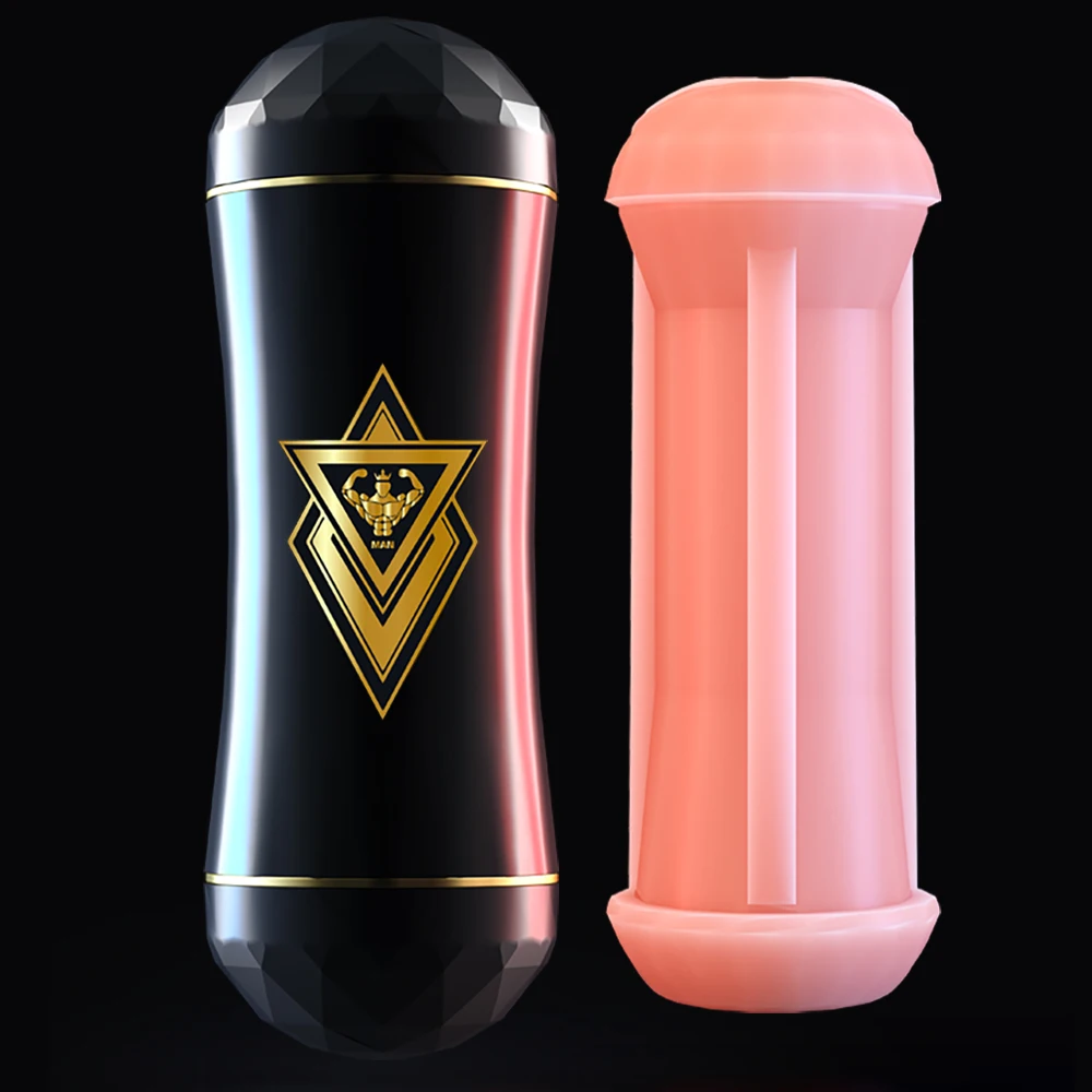 Male Masturbator Cup Soft Realistic Vagina Portable Pocket Pussy Penis Exerciser Stimulator Adult Sex Toys for Men Masturbation