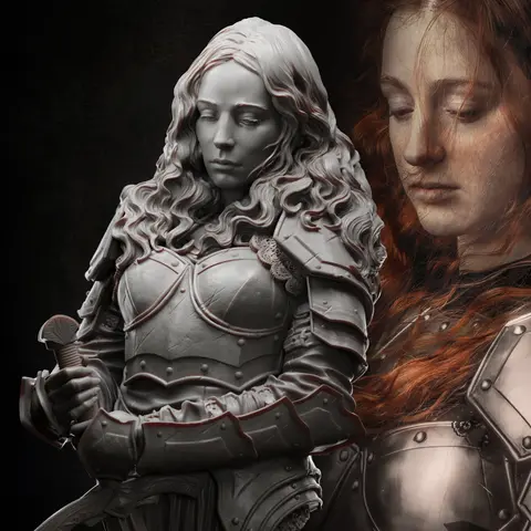 1/12 रेज़िन मॉडल बस्ट GK,अनअसेम्बल और अनपेंटेड किट 10 best sales राल बस्ट मॉडल - №1