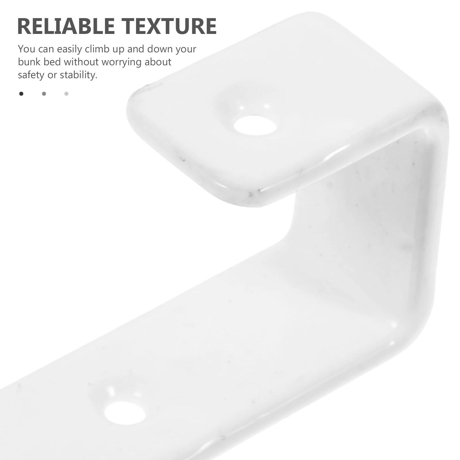 

1 set Rubber Coated 25MM Hollow Bed Ladder Ladder Hooks Iron Bedroom Furniture Sturdy Bunk Supplies Easy Install