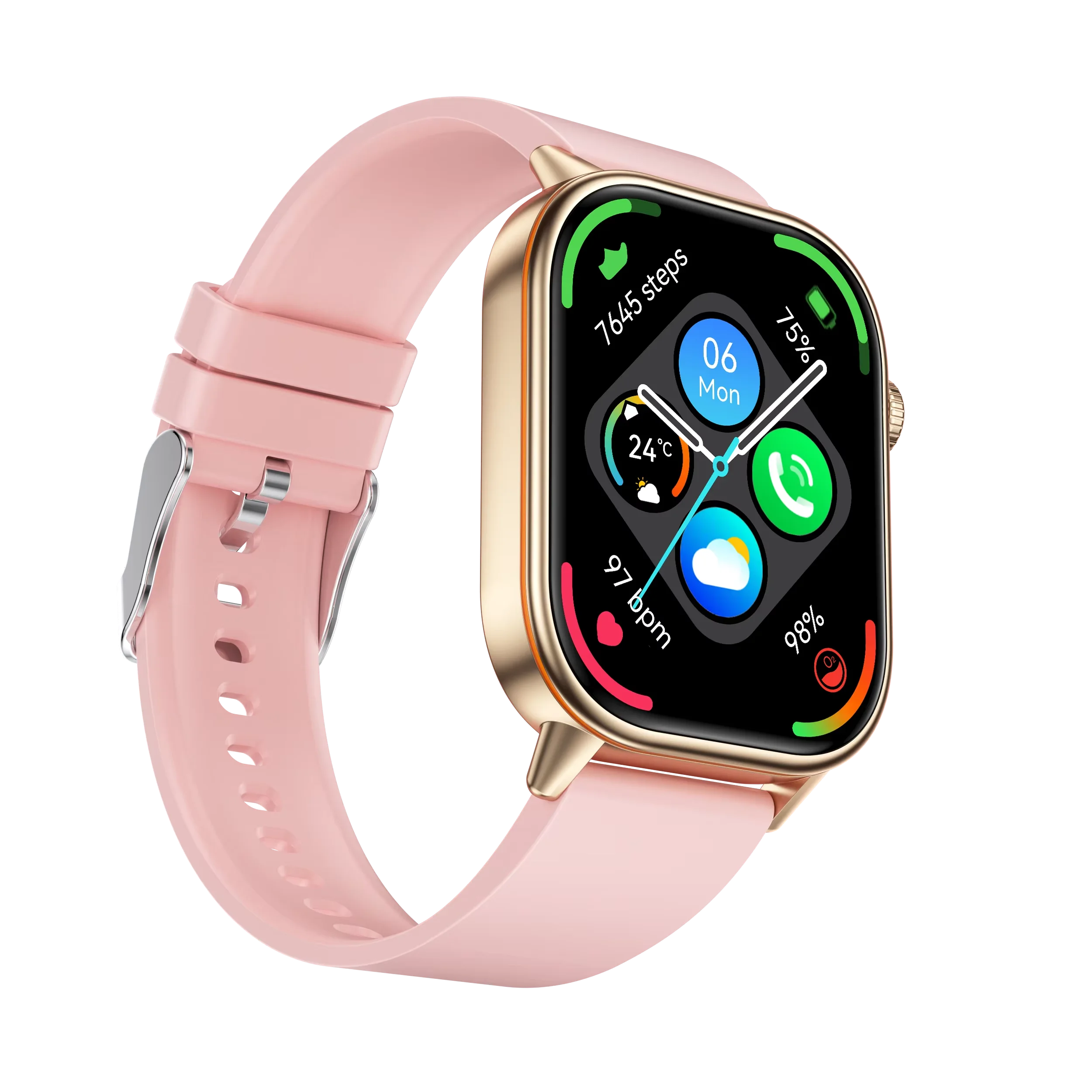 2025 New Arrival 2.01 Inch Large Screen GPS Smart Watches QX17 with BT Call Health Monitoring Sports Smartwatch