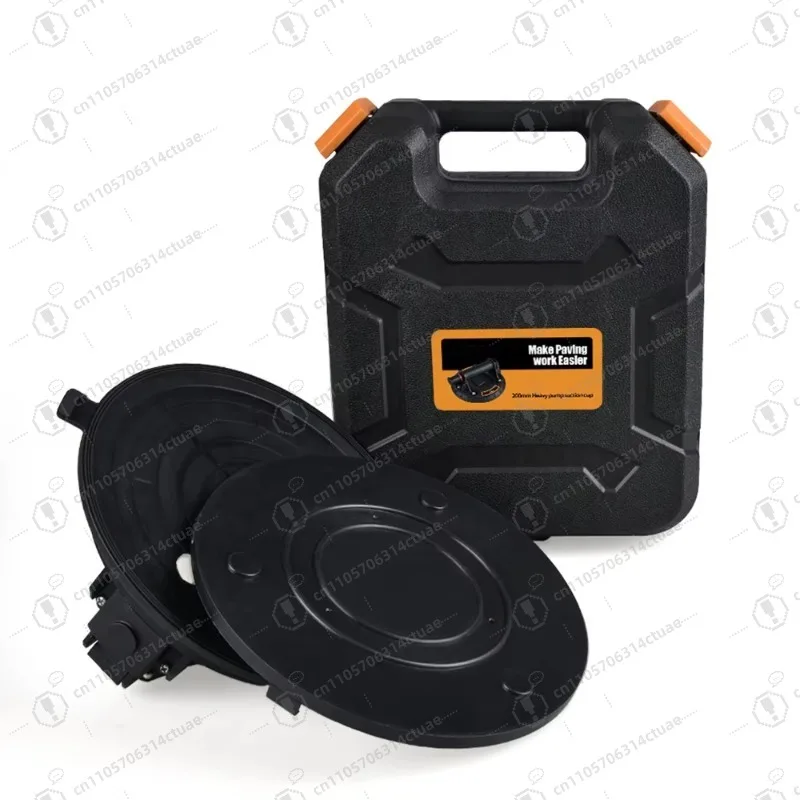 absハンドル付き、ガラスや石の取り扱いに適した、頑丈なゴム製フラットパッドポンプ真空ガラス吸盤