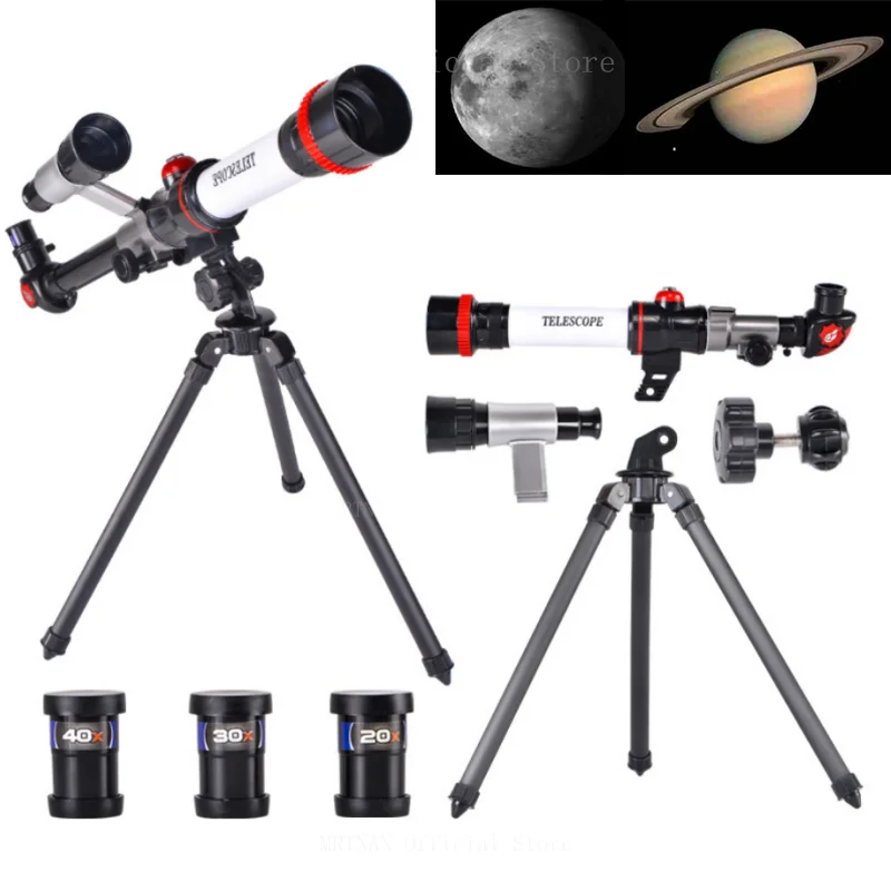 Professional Astronomical Telescope Powerful Monocular Portable HD High Magnification Moon Space Planet Observation Gifts