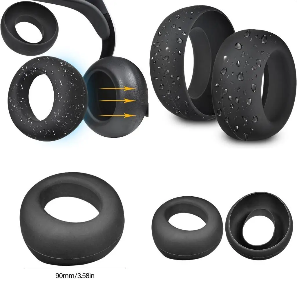 652F Замена наушников ушной накладки ушные подушки покрывают наушники для беспроводных пульса -гарнитур