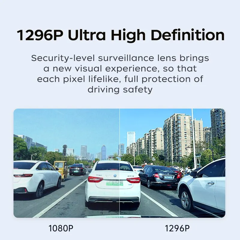 Dahua M6 Dash Cam 1296P WiFi 139° Angle Recorder Crash Latch G-Sensor Voice Control Night Vision Loop Recording For Car Camera