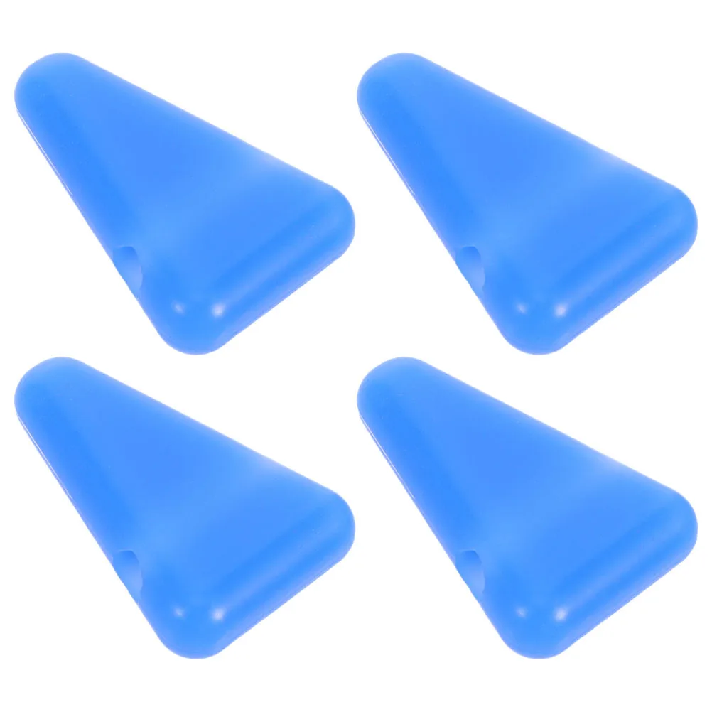 

4Pcs Silicone Tuning Fork Holder Triangle Base Anti-Slip Secure Meditation Tool Sound Therapy Musical Instrument Parts