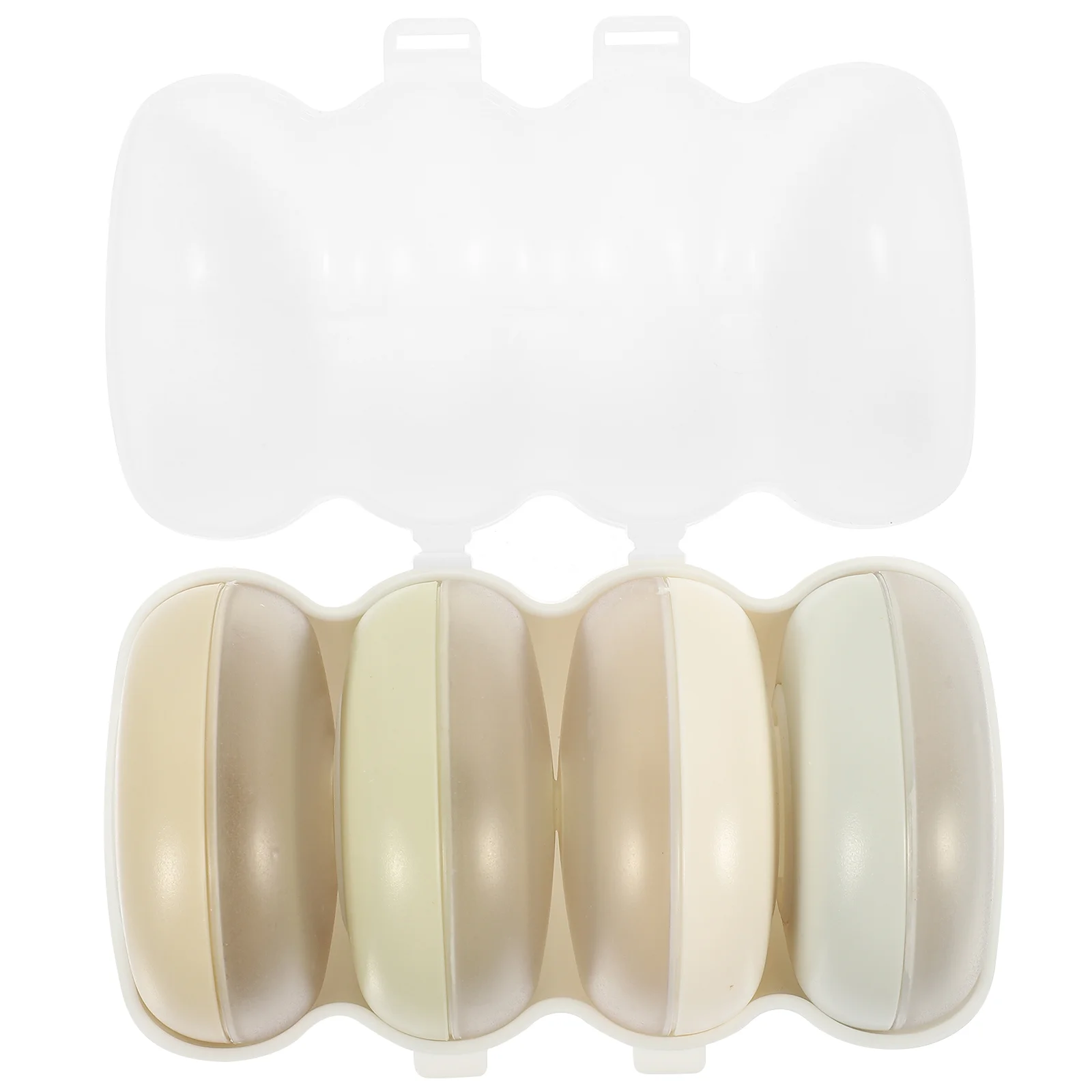 

Lotion Travel Bottles Portable Jar Containers for Toiletries Sealing Dispenser Size Essentials White
