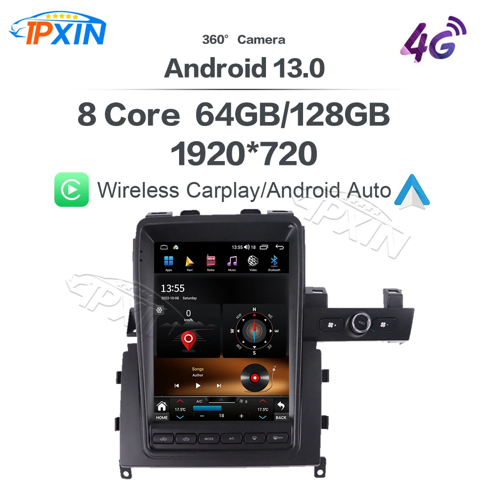 

9.7" Car Radio For Nissan GT-R GTR R35 2008-2017 Multimedia Video Player Stereo Auto GPS Navigation Carplay Unit DSP 4G WIFI