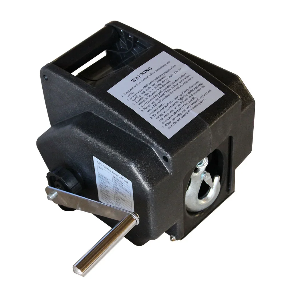 

electric winch with 2500 lb pulling capacity for parking car pulling