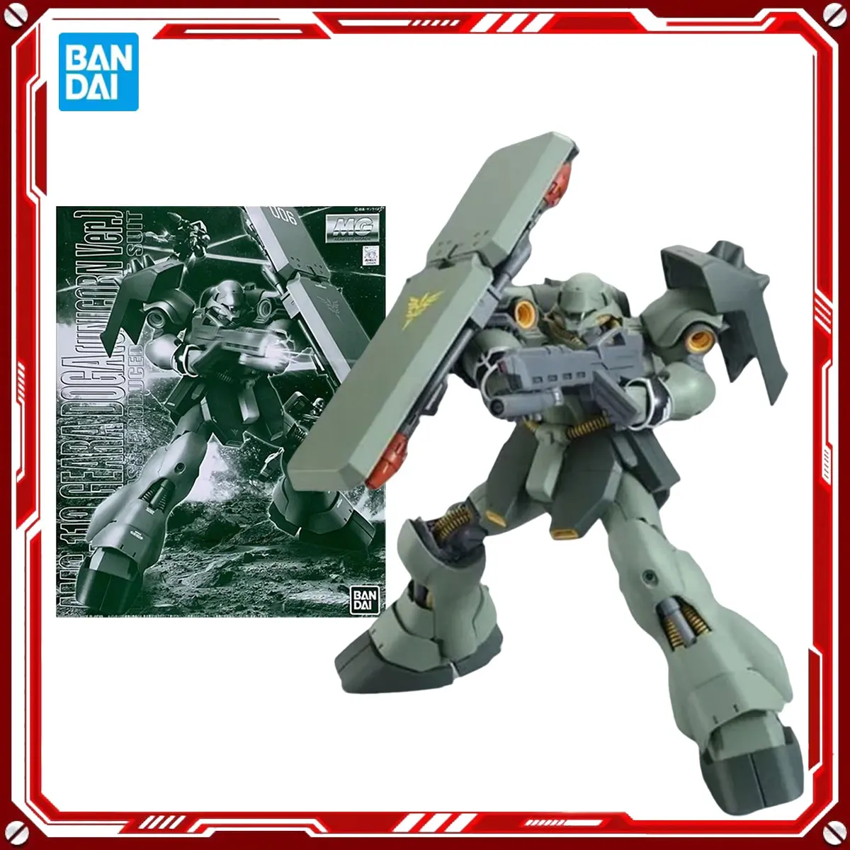 

Bandai Genuine Gundam Anime Model Kits AMS-119 Geara Doga UnicornToys MG 1/100 Action Figure Assembly Model Christmas Present