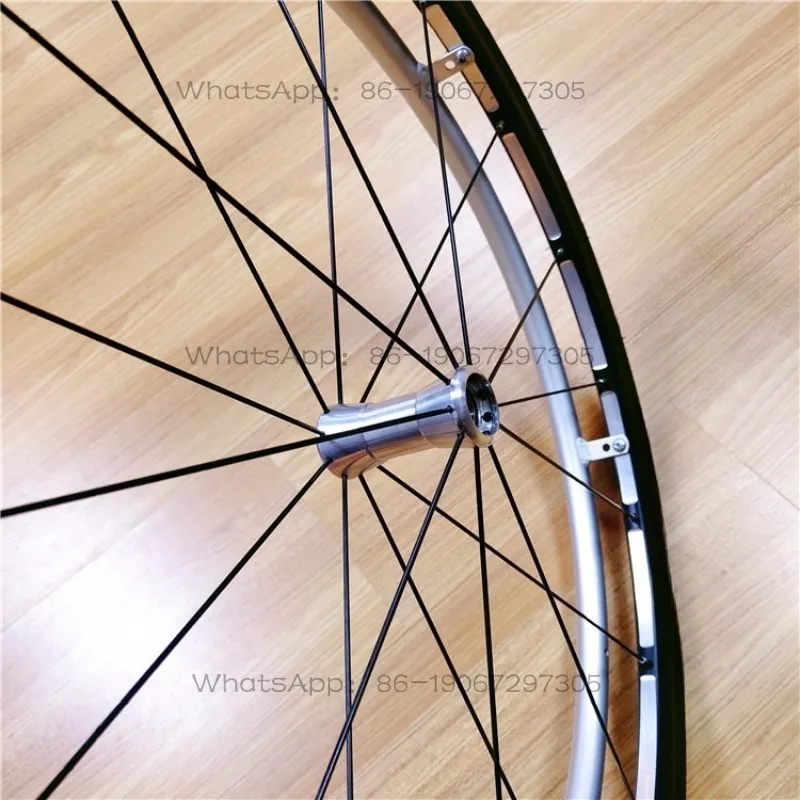 Sports wheelchair 18 spoke quick release wheels, including inner and outer tube stainless steel quick release shaft