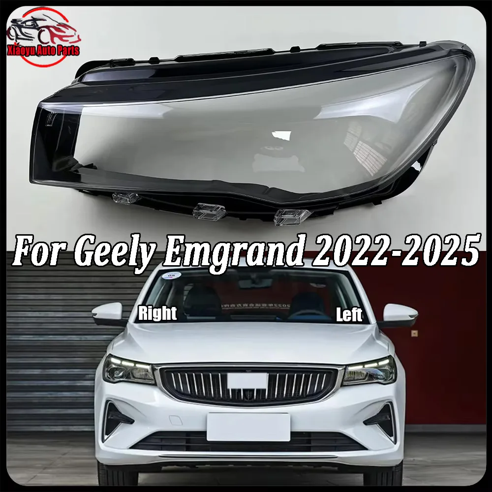 For Geely Emgrand 2022 2023 2024 2025 Automobiles Parts Accessories Replace A Transparent PC Car Lights Shell Glass Headlights