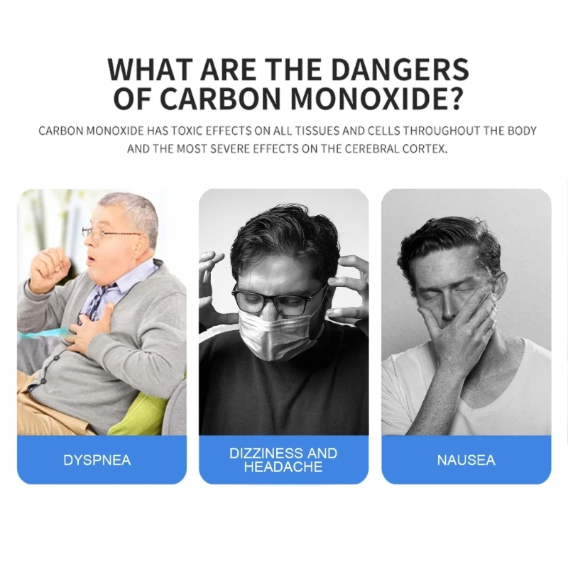 

Датчик CO. Цифровой тестер температуры и влажности. Предупреждающие детекторы CO для путешествий.