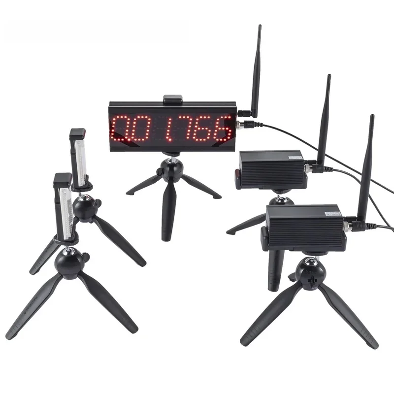 Speedtech S-006 Single Person Training Long Distance Wireless Laser Timer Sensor Running Race Timer Electronic Timing System