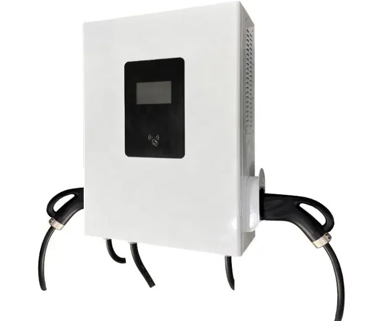 TAry TA-DC-40WD 40KW Dual-Gun Wall-Mounted DC Charger CCS2 With 5m Output Cable AC 380V Input APP