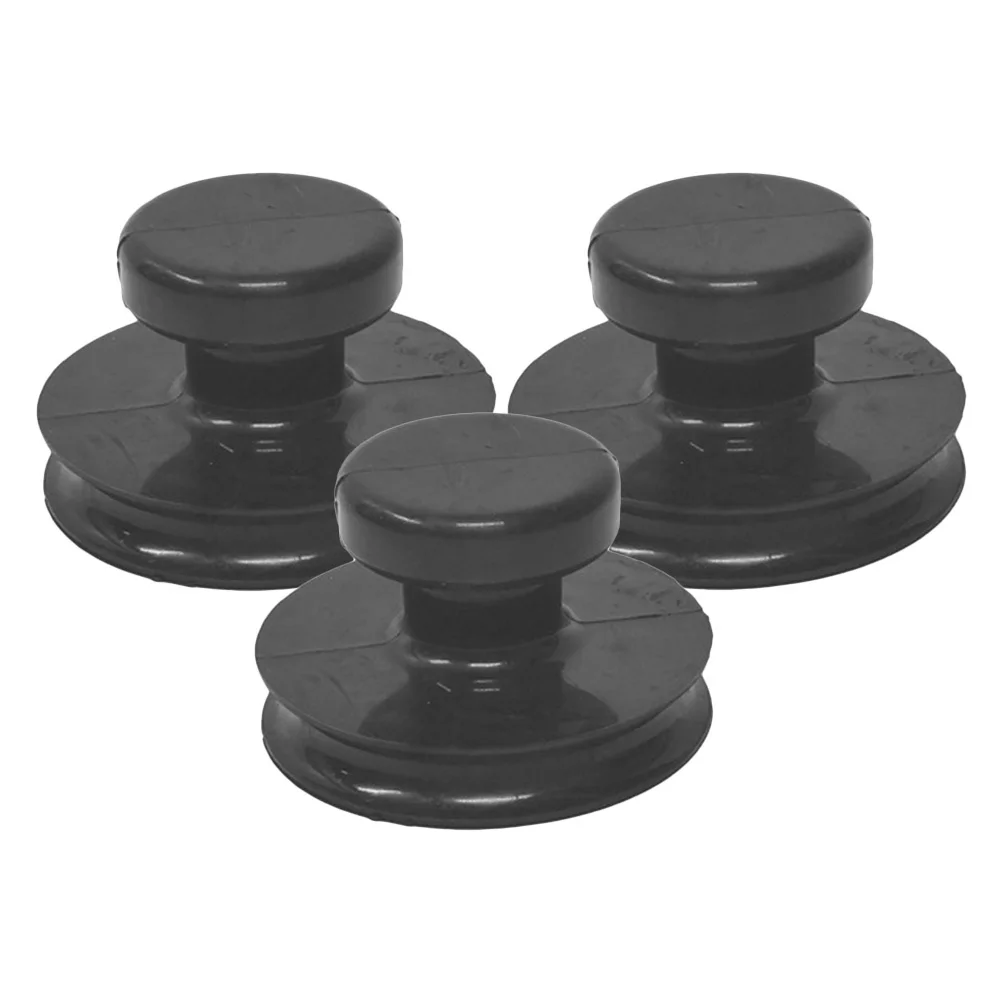 

3 pcs Tibetan Singing Bowl Suction Cups Rubber Handle For Sound Bowl Meditation Lifting Tool Yoga Spa Accessories