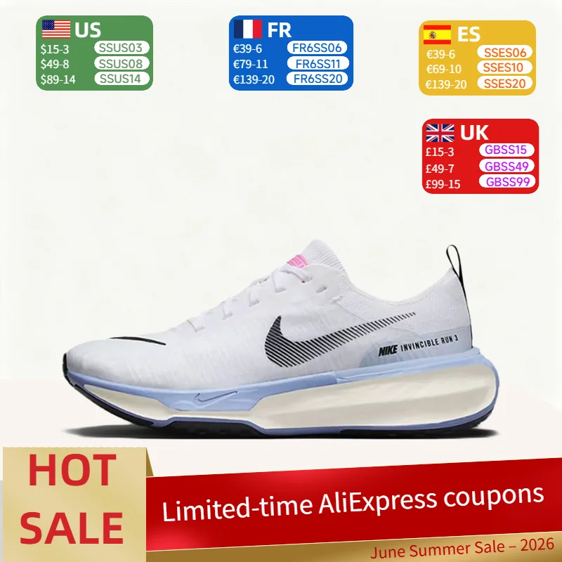 Nike Invincible 3 Durable Slip-Resistant Wear-Resistant Breathable Low-Top Casual Training Running Shoes Men's DR2615-100