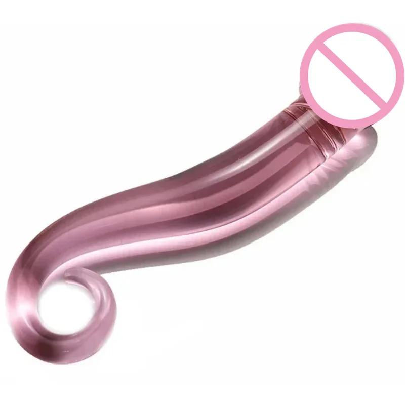 Pyrex Glass Butt Plug Crystal Bead Male Prostate Massager Beads For Women Men Lesbian Gay Masturbate Penis Anal Dildo Ass