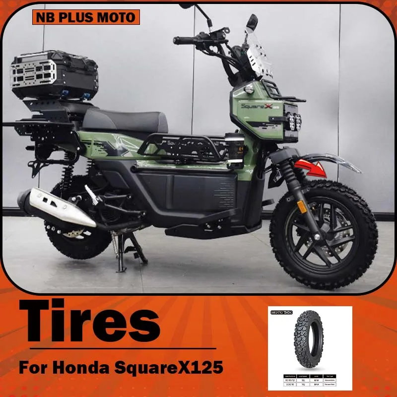 【Premium】For Honda SquareX125 before and after modification – off-road tires, snow tires, semi-hot-melt vacuum tires