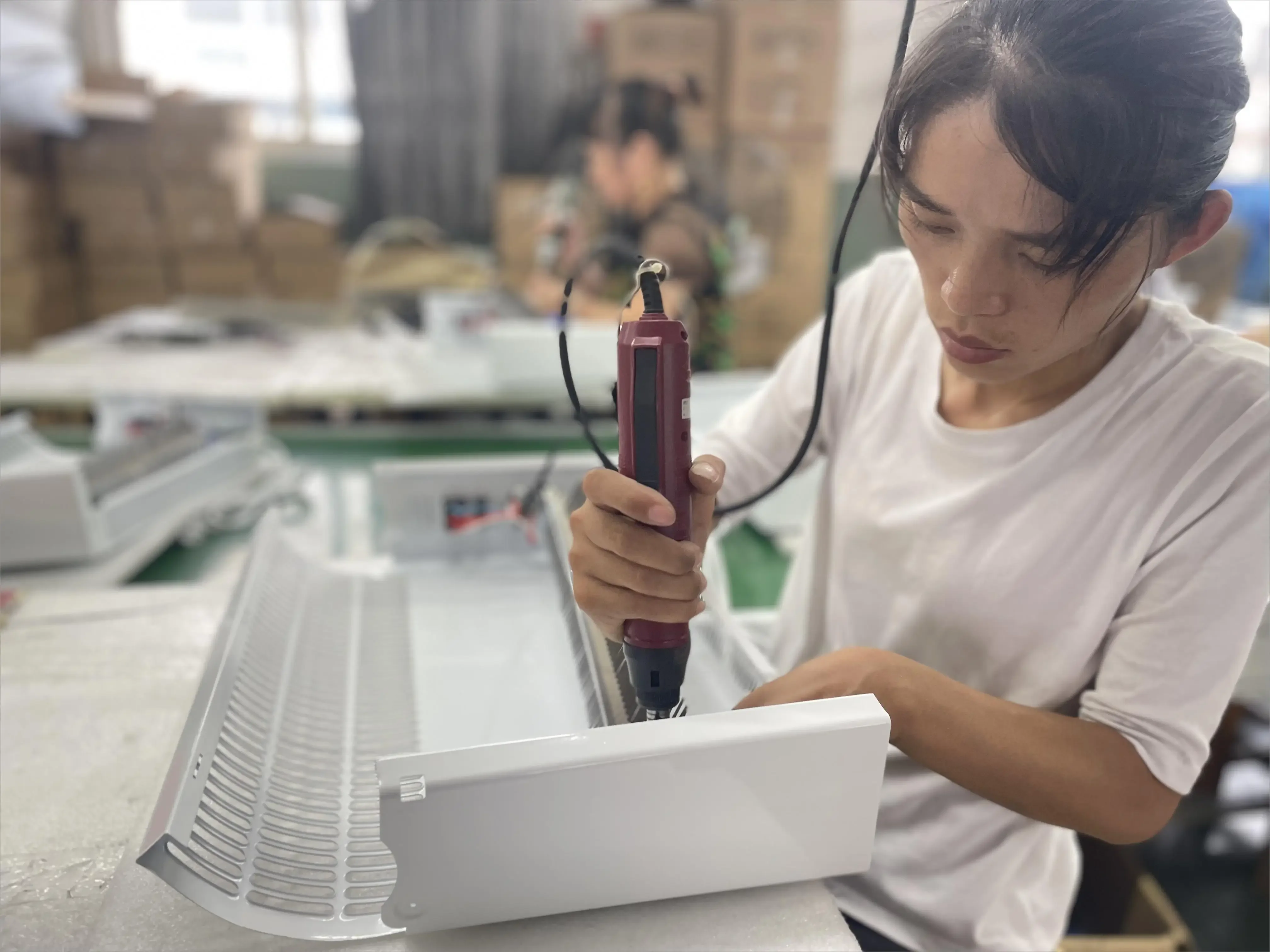 مروحة تبريد الهواء التبخيري المتنقلة AC 80W 2000W