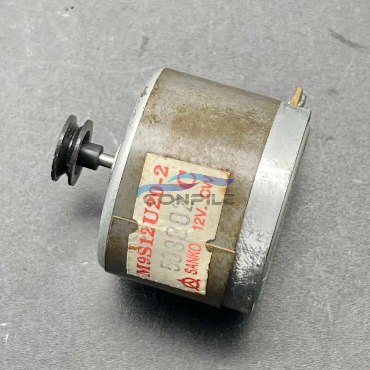 1pc used  530 two-speed motor for SANKO motor 12V clockwise rotation CW motor deck audio motor