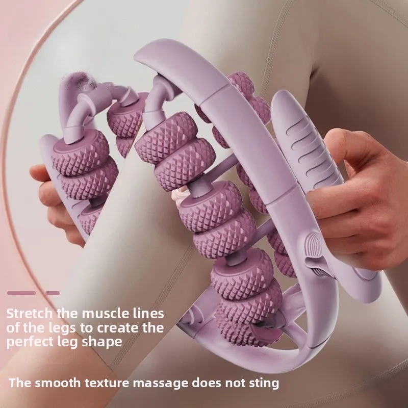 Neuester Ringförmiger Beinmassage-Roller Entspannungsmassagegerät Anti-Cellulite-Massagegerät Körperstraffungs-Rollermassage für den Körper