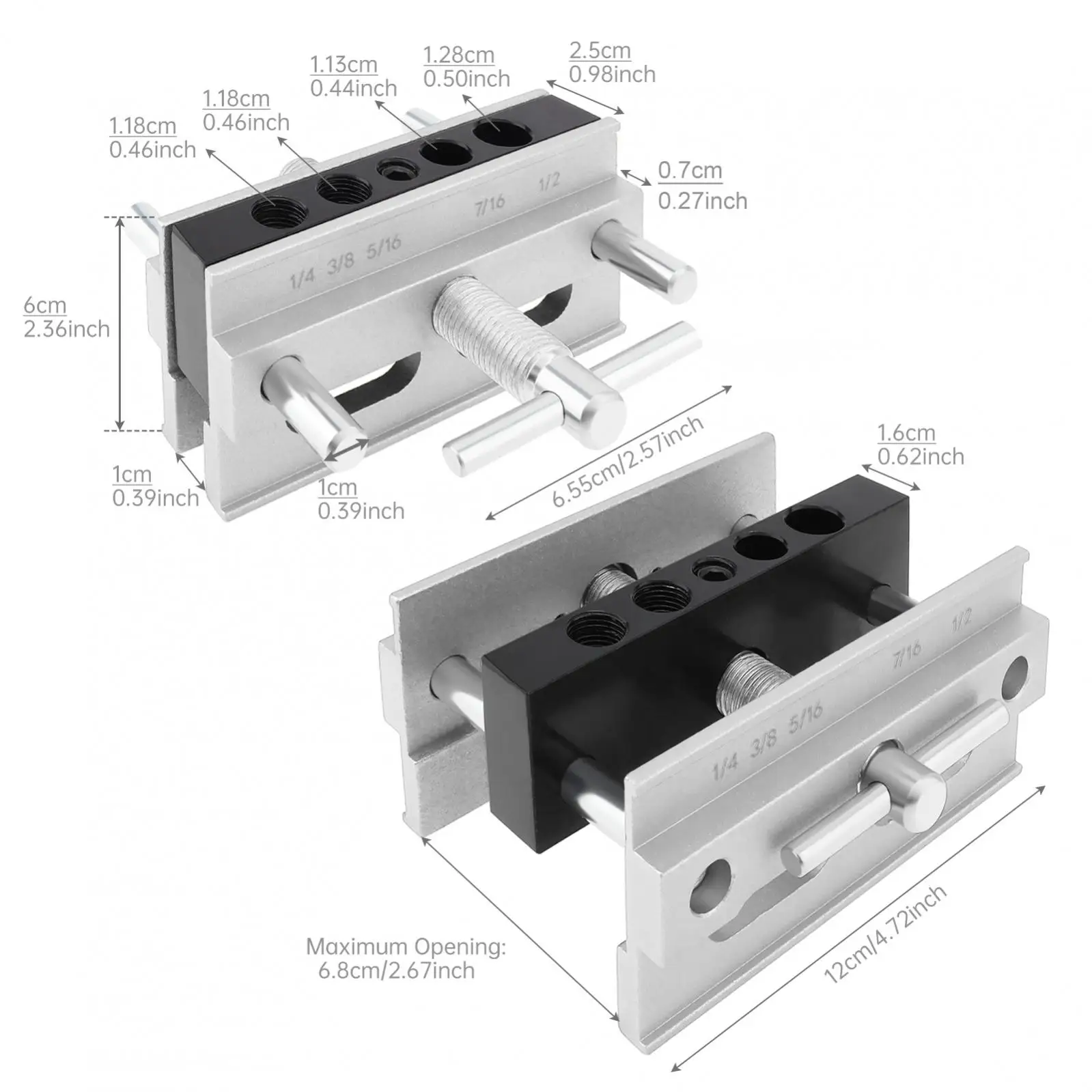 self-centering-doweling-jig-wood-dowel-drill-jig-kit-for-straight-holes-biscuit-joiner-tools-with-drill-guide-drill-bits