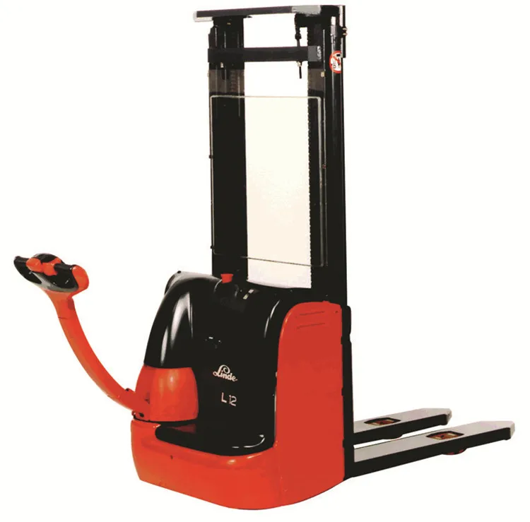 Linde new 1t 1.2t 1.4t electric forklift truck 1169 series L10 L12 L14C electric pallet stacker 1000kg 1200kg 1400kg