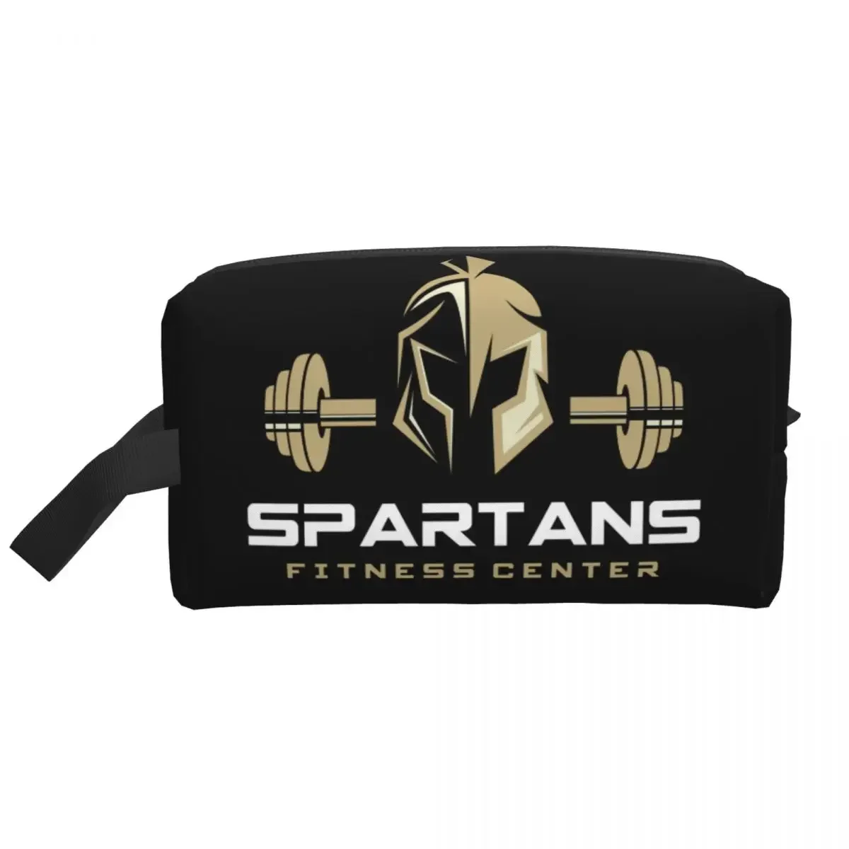 GYM Spartan Fitness Makeup Bag for Women Travel Cosmetic Organizer Kawaii Storage Toiletry Bags