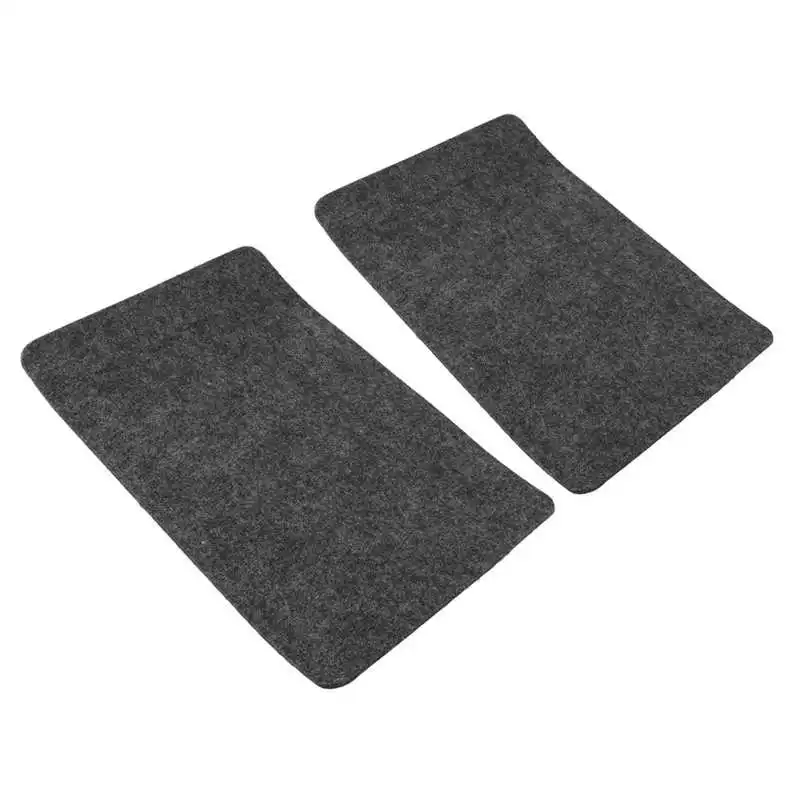 سجادة مقاومة للحرارة للقلي ، قطع قابل للغسل ، وسادة عزل حراري ، سطح طاولة مطبخ ، 2 صانعة