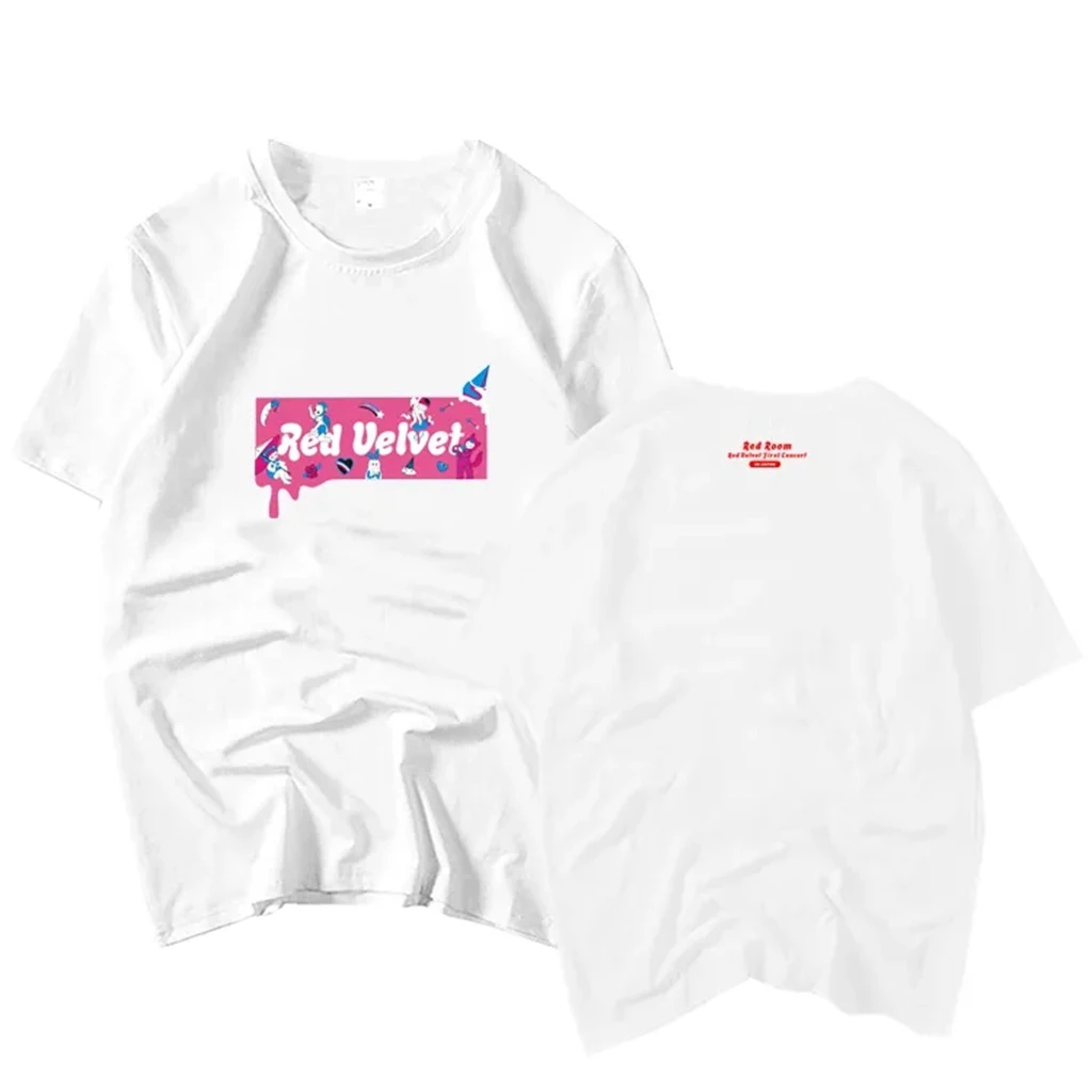 Y2K جديد قصير الأكمام رجل زوجين غرفة حمراء في اليابان الرجل تي شيرت فضفاض صالح طباعة ستار القطن الصيف ماجيك رجل ستار نفس النمط #2